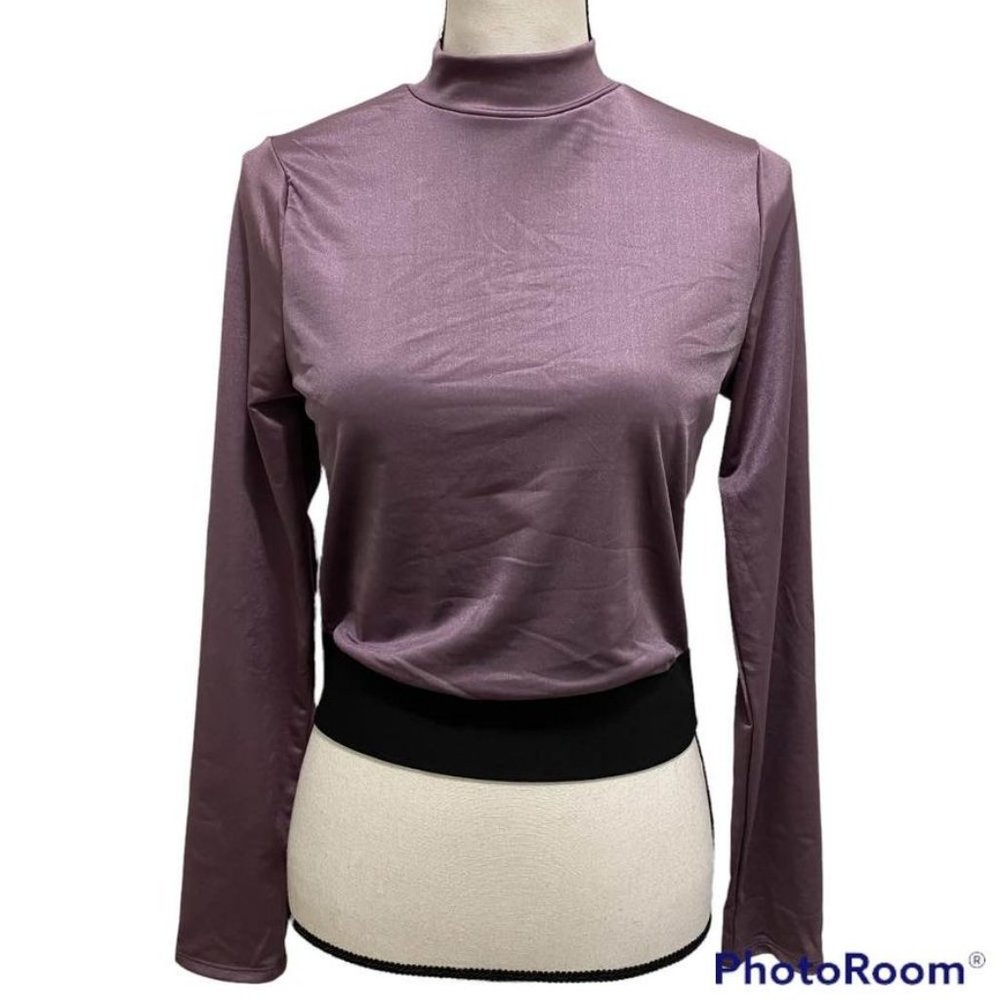 Haute Monde Long Sleeve Top Size Large NWOT